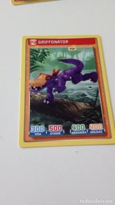 Trading cards: CAJ-23D32 CROMO FICHA PANINI INVIZIMALS GRIFFONATOR